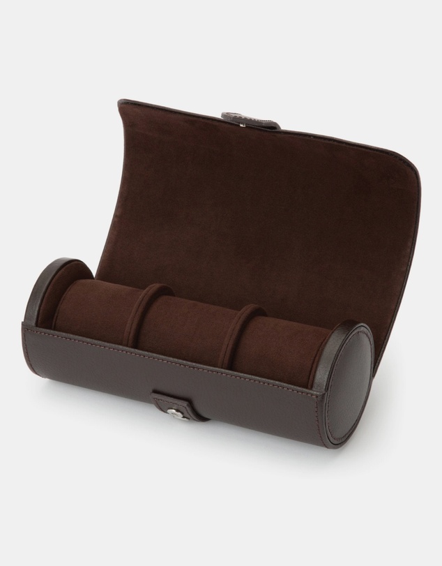 Wolf - Wolf Blake Watch Roll Brown