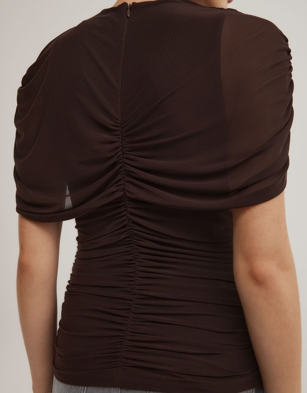 Witchery - Mesh Cape Top