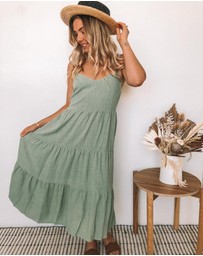 Esther & Co - Sonya Dress - Khaki