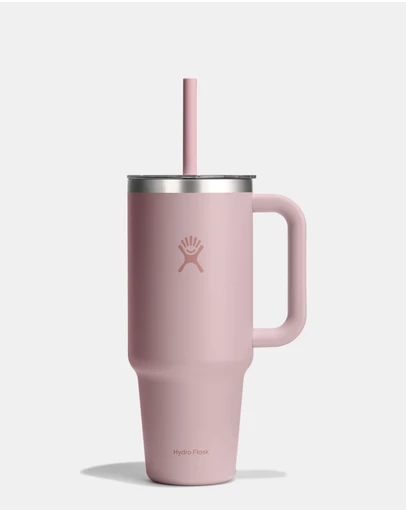 Hydro Flask - 40 Oz Travel Tumbler Clear Lid