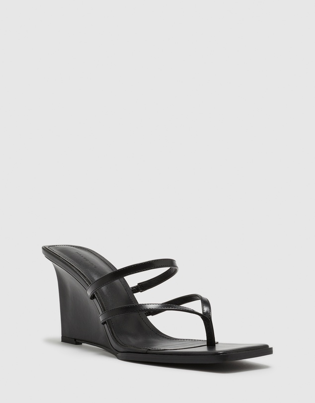 Nakedvice - The Saskia Black Wedge