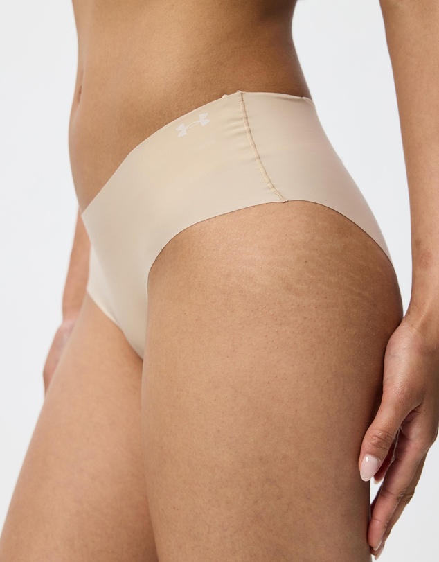 Under Armour - 3-Pack UA Pure Stretch No Show Hipster Briefs