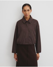 Country Road - Faux Suede Jacket