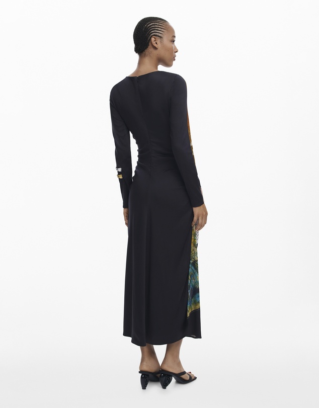 Desigual - Collage asymmetrical dress