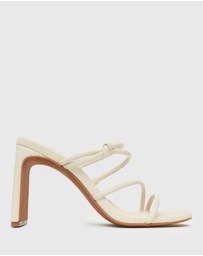 Betts - Wider Fit Cleopatra High-Heeled Strappy Mules