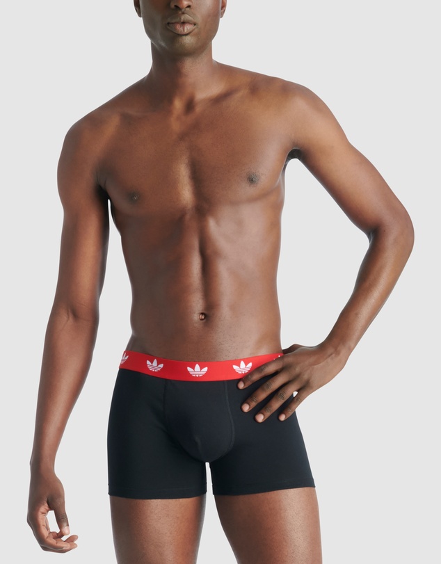 adidas Originals - 3 Pack Comfort Flex Cotton Trunk Underwear