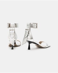 AllSaints - Noir Low Sandals