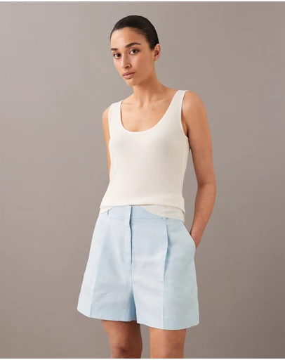Calvin Klein - Fine Gauge Viscose Tank Top