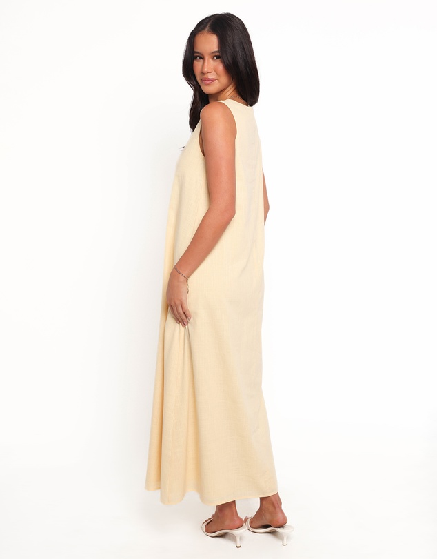 Petal & Pup - Lia Maxi Dress - Lemon