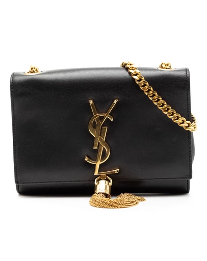 Pre-Loved by Azura Reborn - Pre-Loved Small Smooth Calfskin Monogram Kate Tassel Crossbody