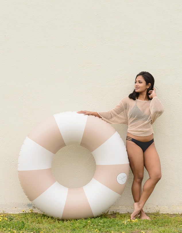 &Sunday - Nostalgia Oversized Inflatable Pool Tube Float- Earth 