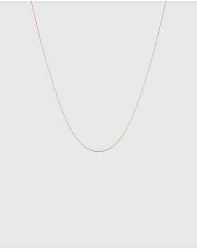 Elli Jewelry - Venetian Chain Necklace in Gold-Plated 925 Silver