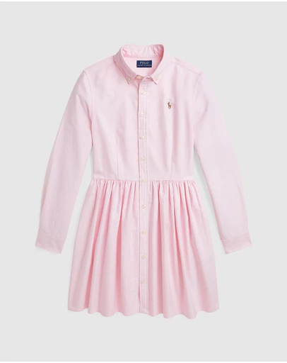 Polo Ralph Lauren - Cotton Oxford Shirtdress - Teens