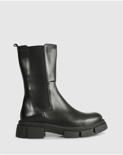 S by Sempre Di - Laila Chelsea Boots