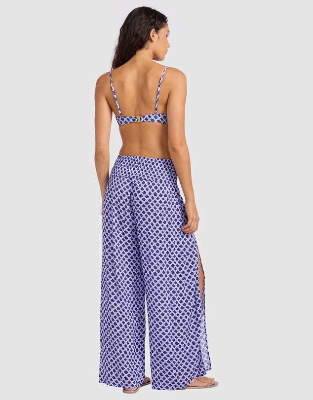 Seafolly - Marseille Shirred Waist Wrap Pant