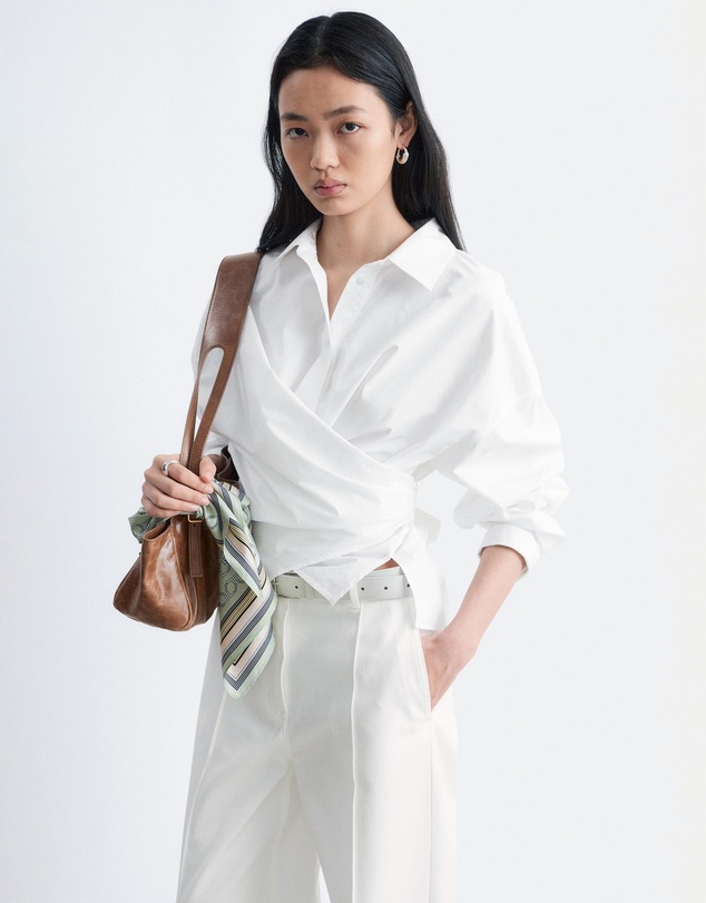 & Other Stories - Tie-Waist Cotton Shirt