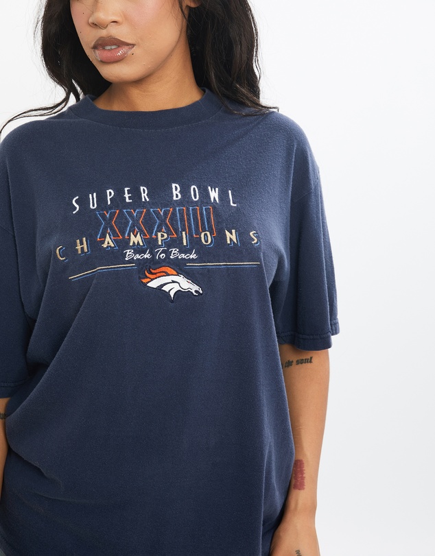 Vintage by The Real Deal - Pre Loved - Vintage 1999 NFL Denver Broncos Super Bowl Tee