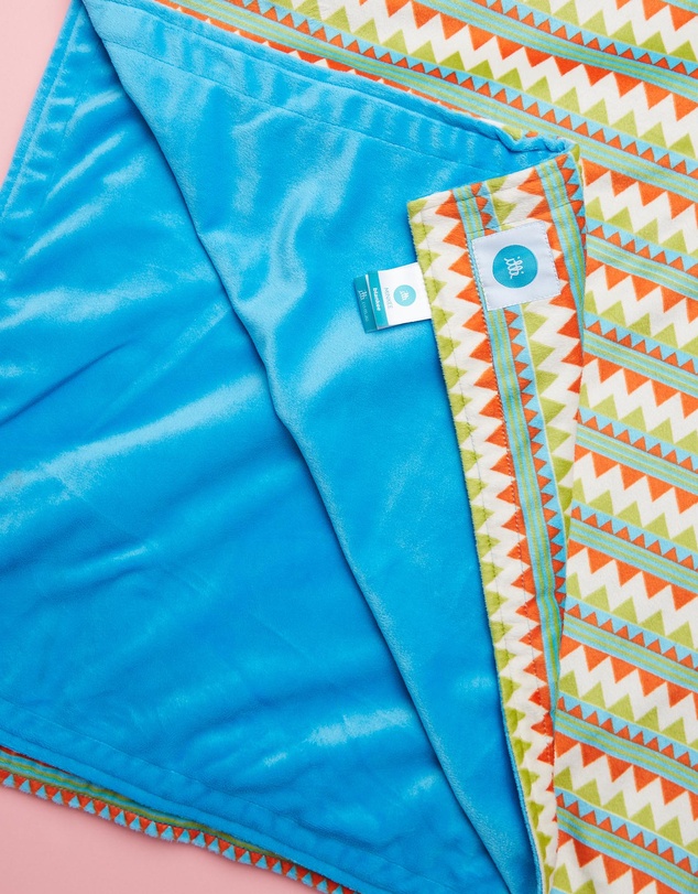 itti bitti - Cot Blankee - Tee-Pee with Azure