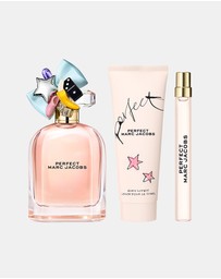 Marc Jacobs - Perfect Eau De Parfum For Women Body Lotion Trio Gift Set