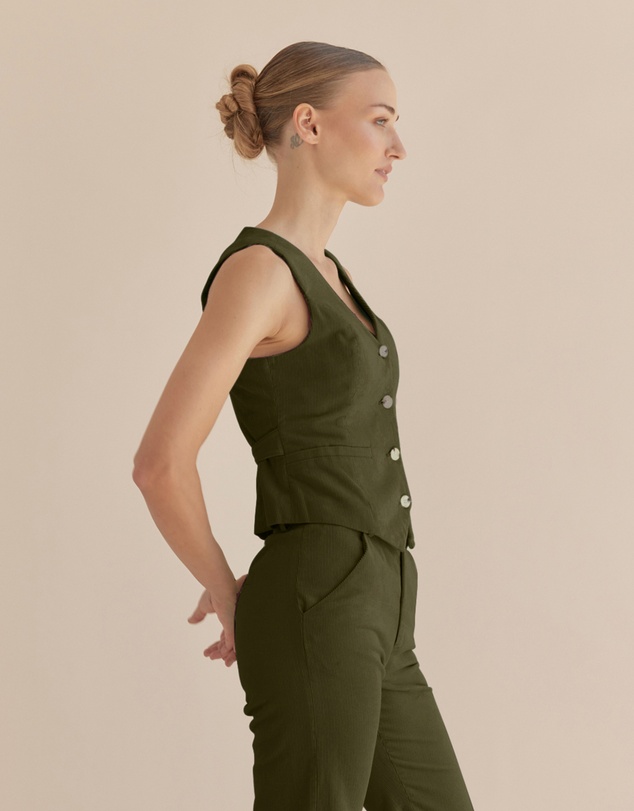 Amelius - Giovanna Corduroy Vest