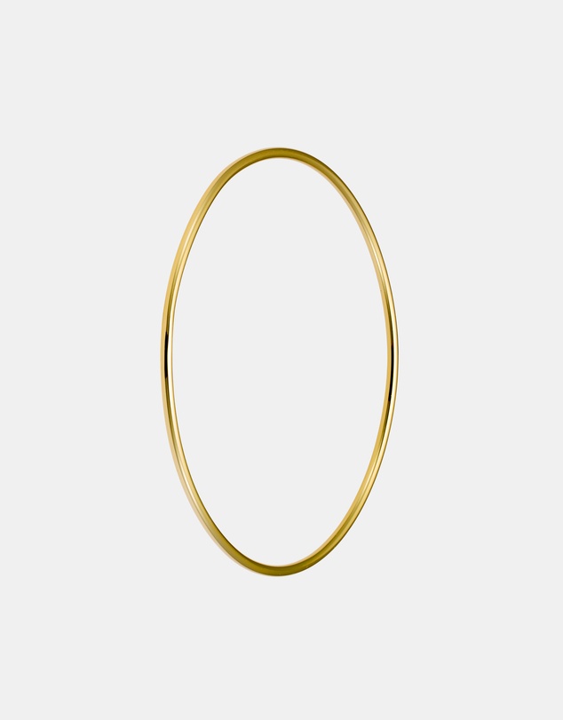 Zoe Olivia - 14K Gold Vermeil Icon Thin Bangle