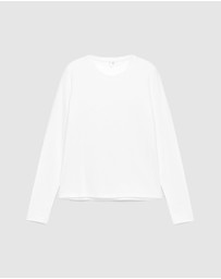 ARKET - Cotton Stretch Long-Sleeve T-Shirt
