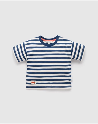 Purebaby - Basic Heavy Weight Tee-Kids-Babies