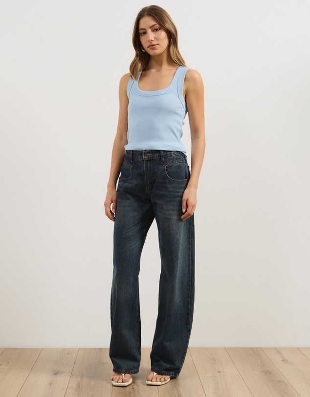 Atmos&Here - Organic Cotton Scoop Tank