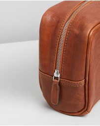 Staple Superior - George Leather Washbag