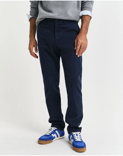 Gant - Slim Fit Dobby Structured Chinos