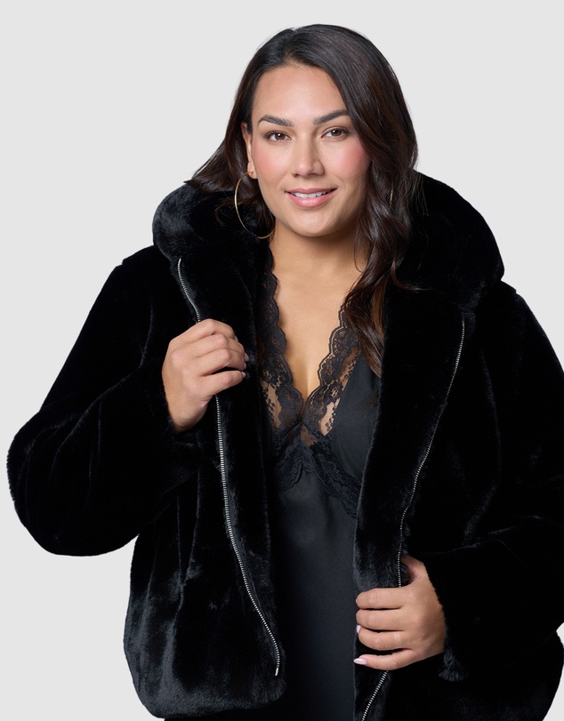 Sunday In The City - Sweet Vice Fur Bomber Jacket