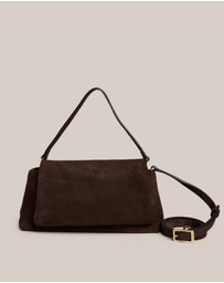 VESTIRSI - Celeste Dark Chocolate Clutch Crossbody Bag