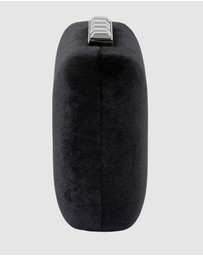 Olga Berg - Bess Velvet Clutch