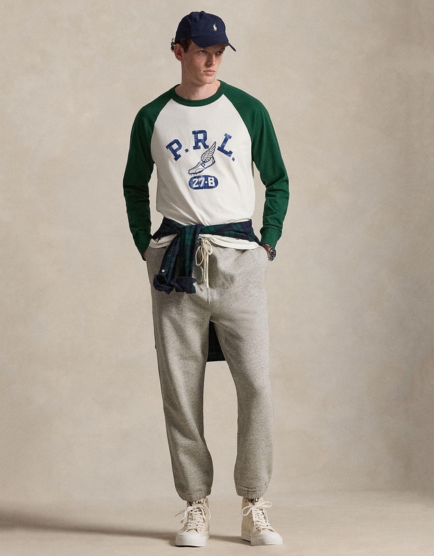 Polo Ralph Lauren - Custom Slim Fit Jersey Baseball T-Shirt