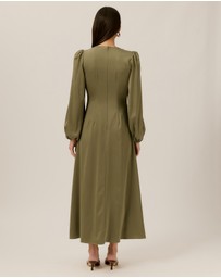 Tussah - Florence LS Satin Midi Dress