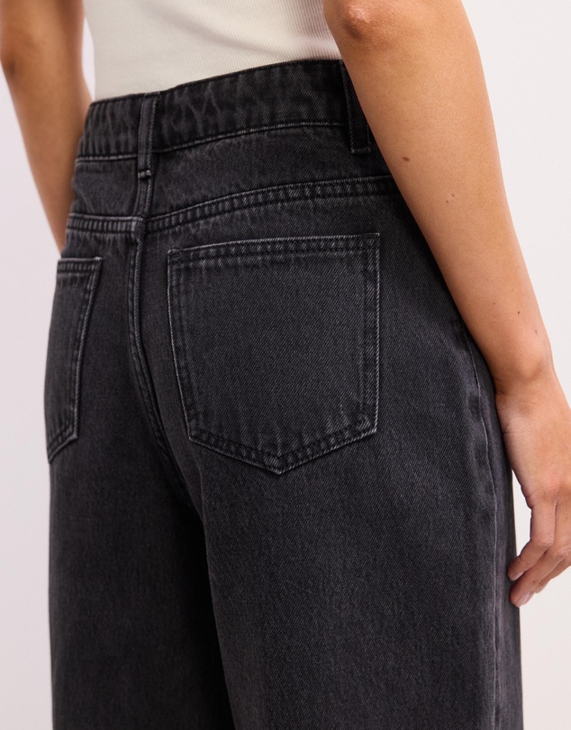 The Fated - Sarah Cropped Straight Wide Jeans