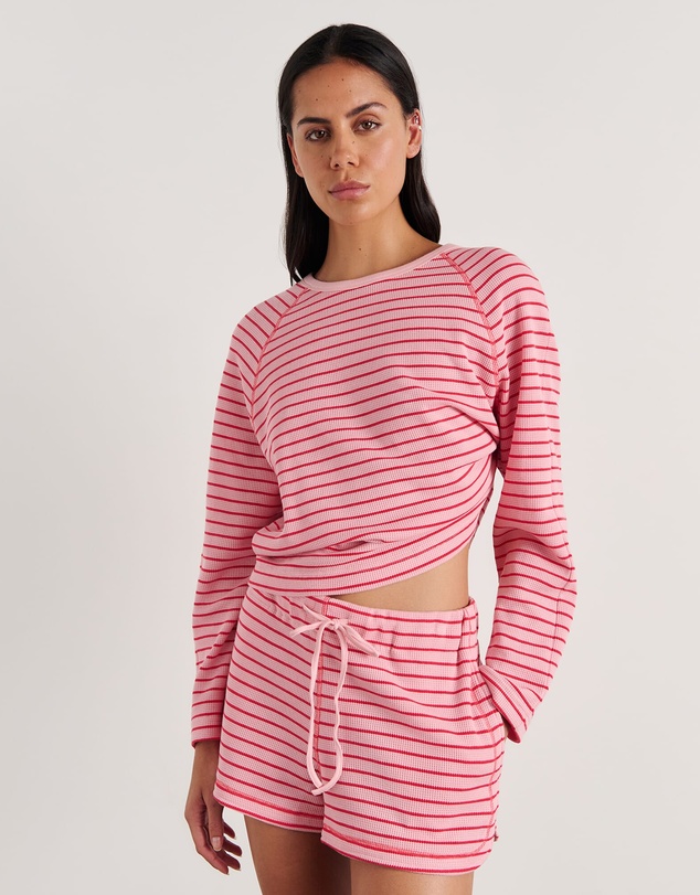 Jag - Milly Waffle Long Sleeve Tee