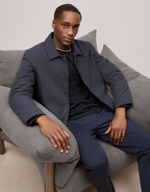 Trenery - Travel Padded Jacket in Navy