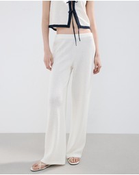M.N.G - Straight Knitted Trousers