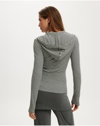 Cotton On - Hooded Blake Henley LS Top