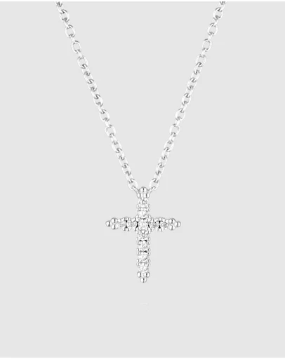 Georgini - Rock Star Cross Silver Pendant