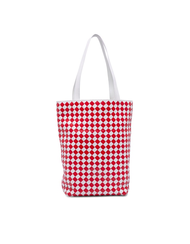 Pre-Loved by Azura Reborn - Pre-Loved Nappa Intrecciato Check Avenue Tote