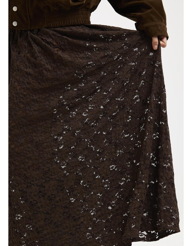 Subtitled - Sigrid Lace Maxi Skirt