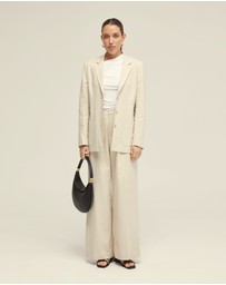 Oxford - June 3 Button Linen Jacket