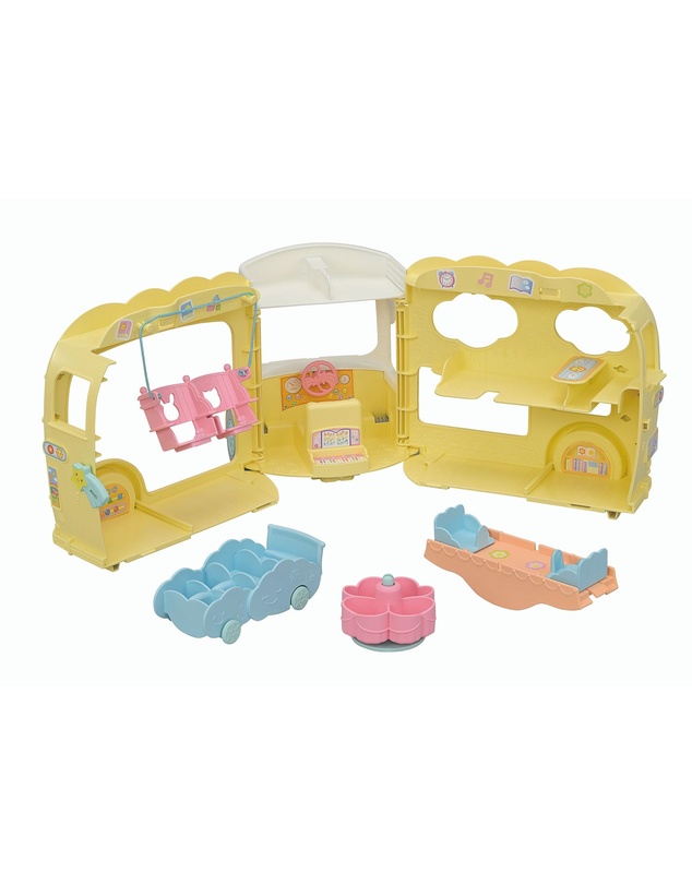 Sylvanian Families - Sylvanian Families Rainbow Fun Nursery Bus