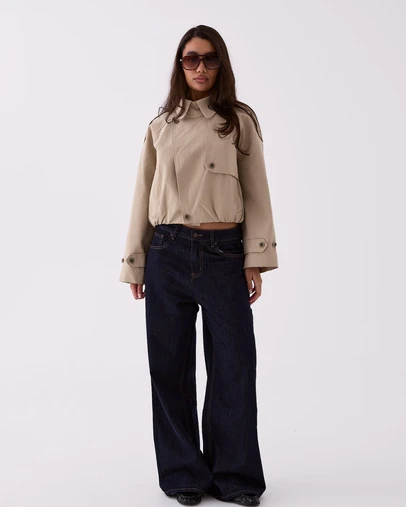 Style Addict - Darcy Cropped Trench