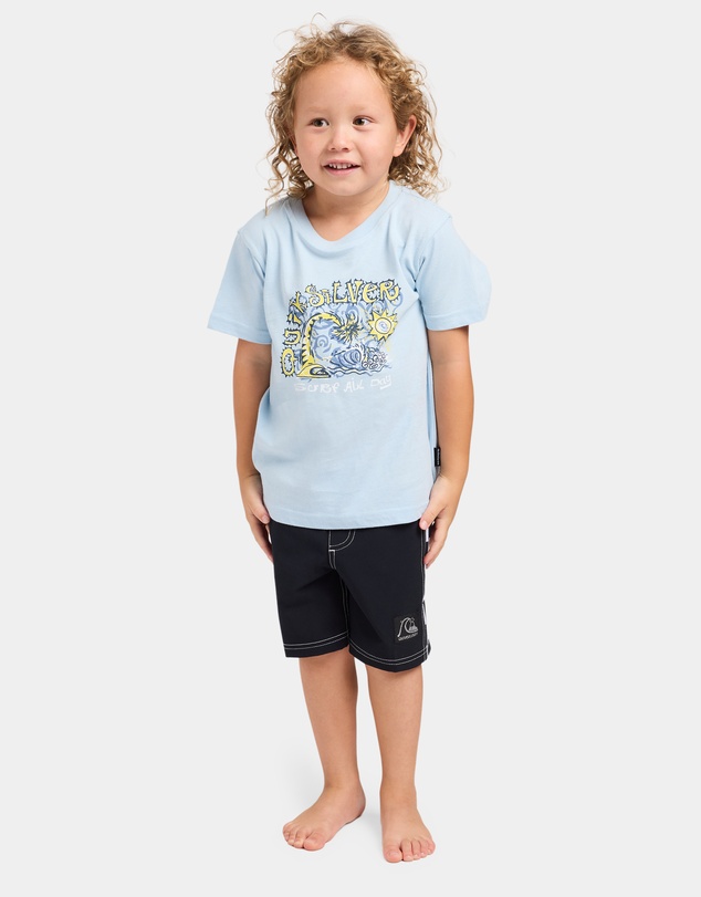 Quiksilver - Boys 2 to 7 All Day T-Shirt