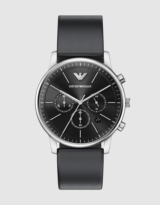 Emporio Armani - Black Chronograph Watch