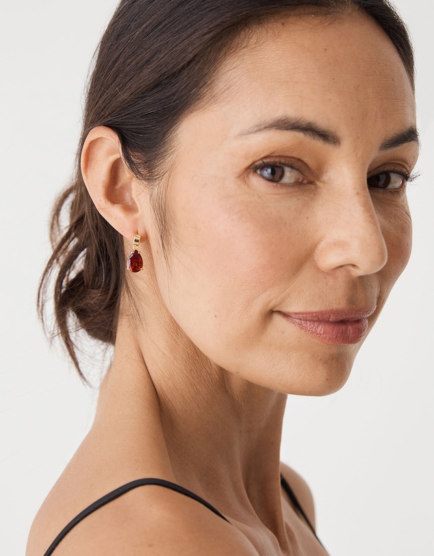 Forcast - Rouge Stone Earrings