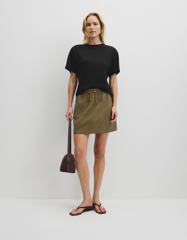 Country Road - Linen Dolman T-shirt